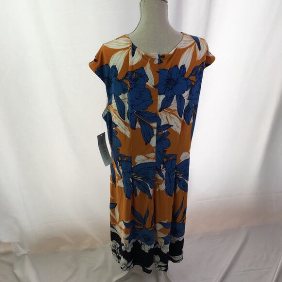 London Style Collection Justine Asymmetric Dress - Picture 3 of 16